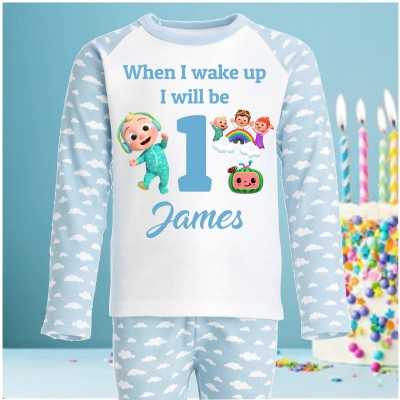 13th Birthday Pyjamas. Personalised Teenager 13th Birthday pjs. Thirteenth  Birthday pyjamas. Satin pjs, 13th Birthday,Satin pyjamas.