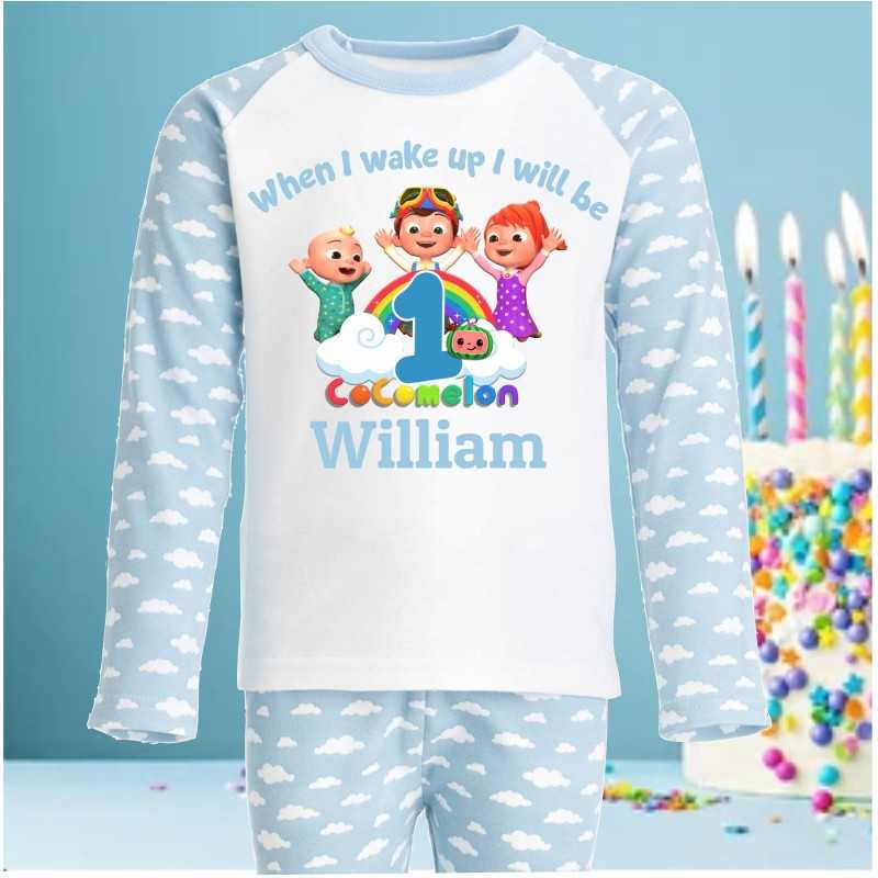 Personalised Birthday Pjs Cocomelon