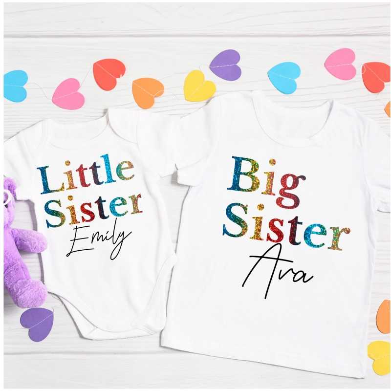 Personalised Big Little Sister set