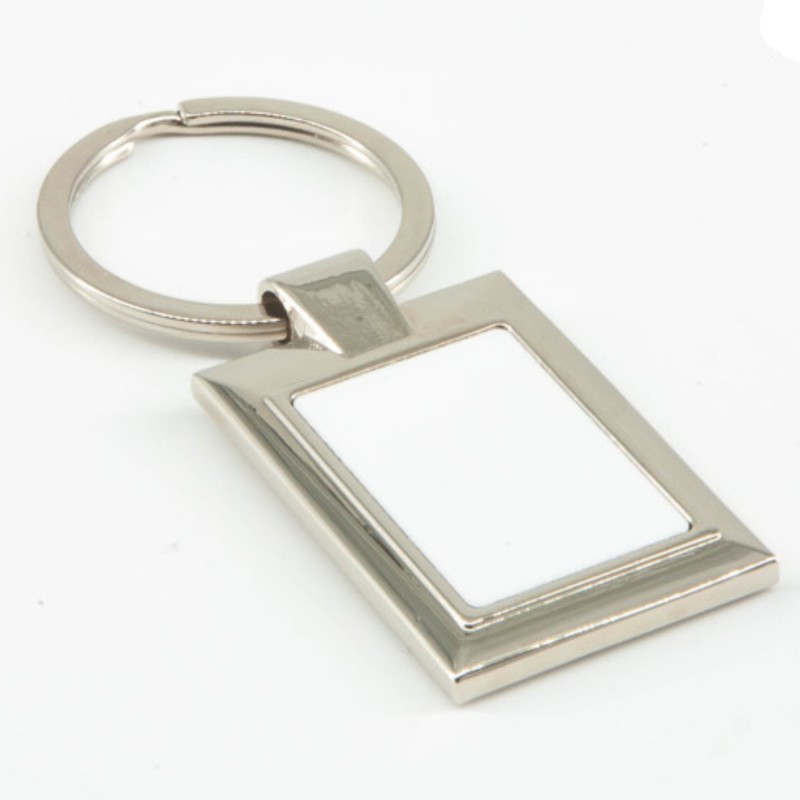 Personalised photo keyring - rectangle