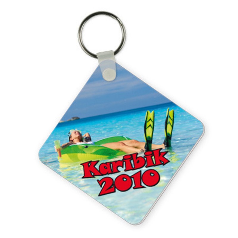 Personalised Photo PLASTIC KEY TAG