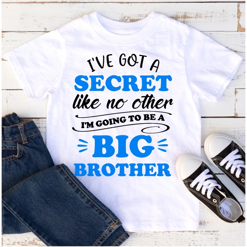 Personalised Big Brother Secret T-shirt