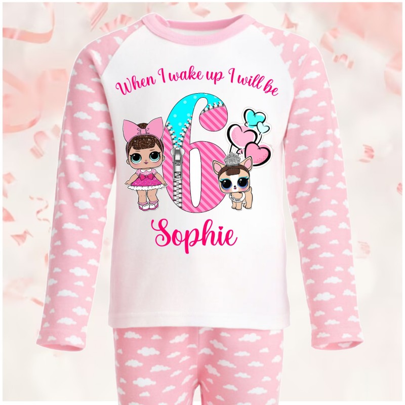 Personalised Birthday Pjs LOL