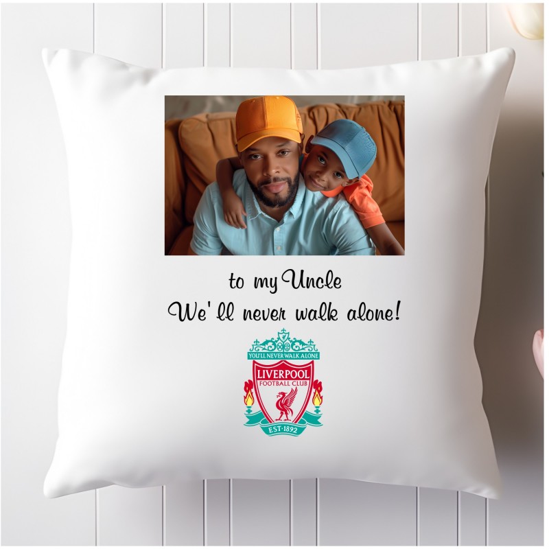 Personalised Cushion 'We'll never...