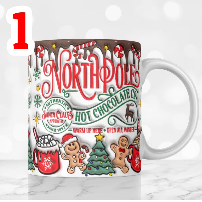 3 for 2 Personalised Christmas Mug -...