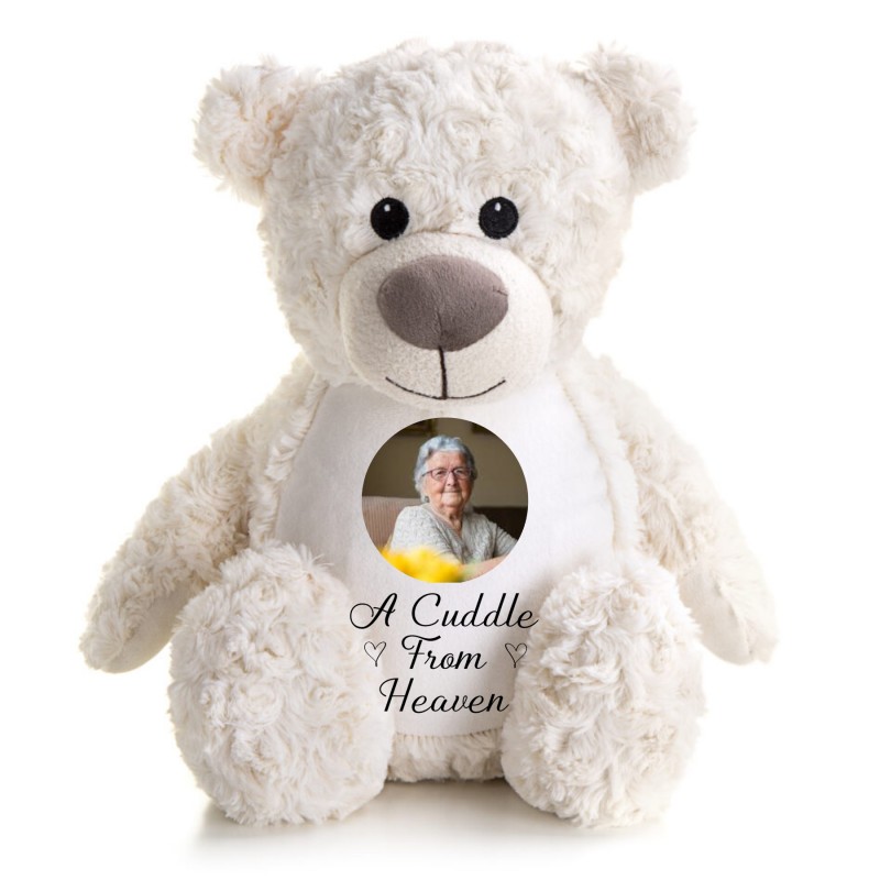 Personalised Memorial Photo teddy