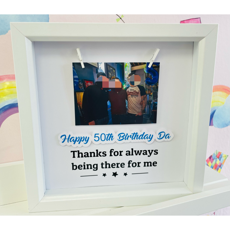 Personalised Birthday Frame