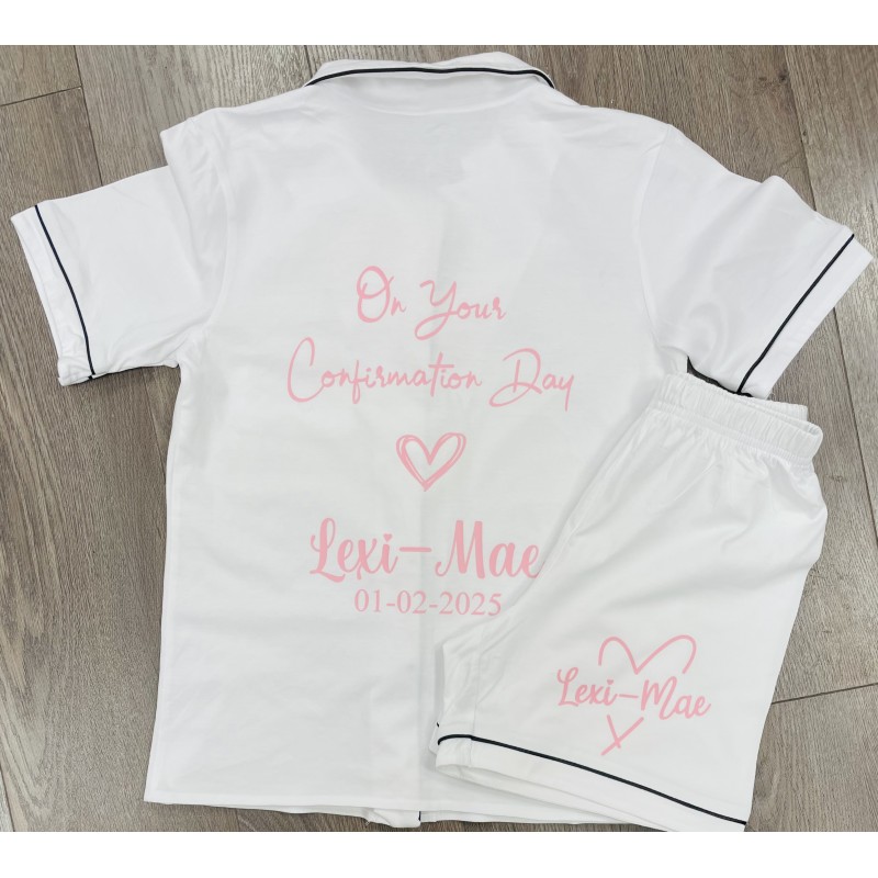 Personalised Confirmation White...