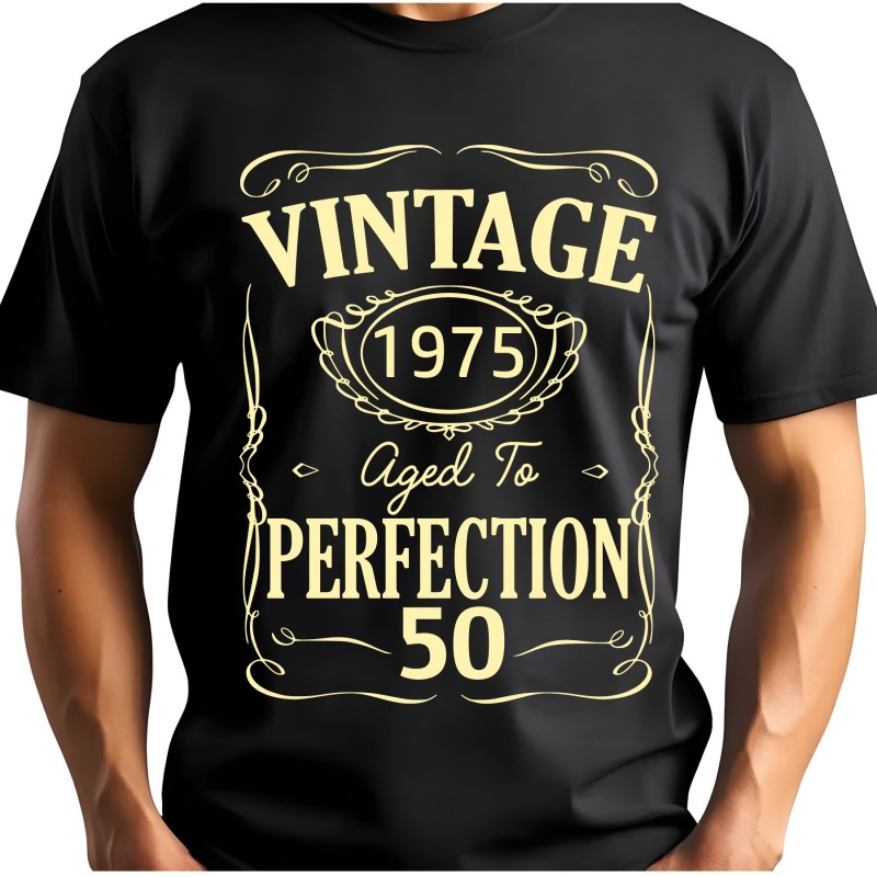 Personalised Vintage Birthday t-shirt