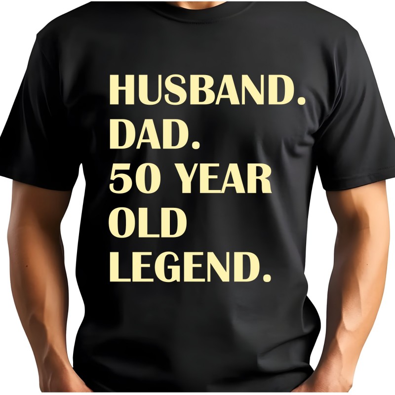 Personalised Husband Birthday t-shirt