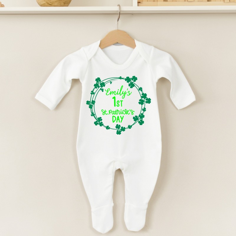 Personalised First Patrick's Day Baby...