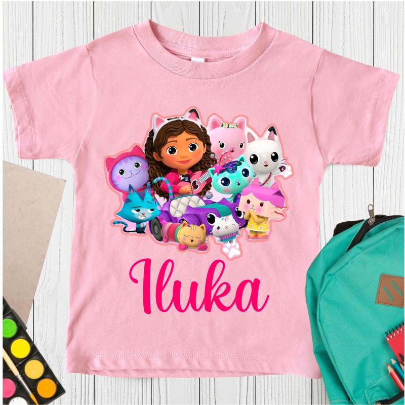 Personalised T-shirt Gabby's Dollhouse