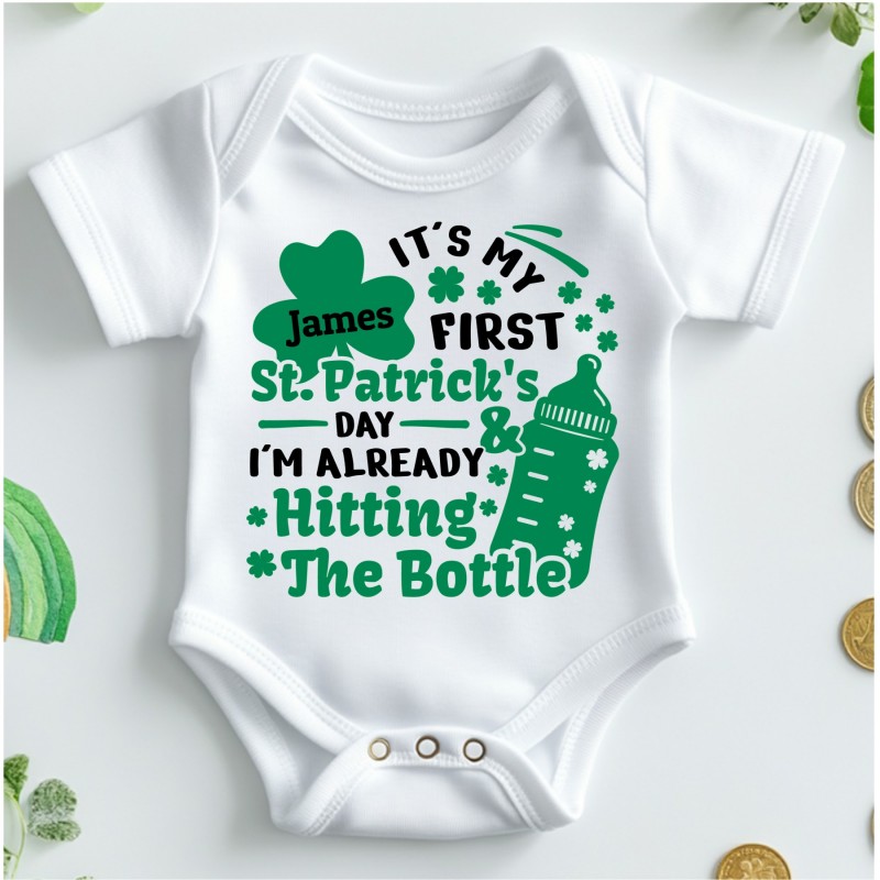 Personalised First Patrick's Day Vest