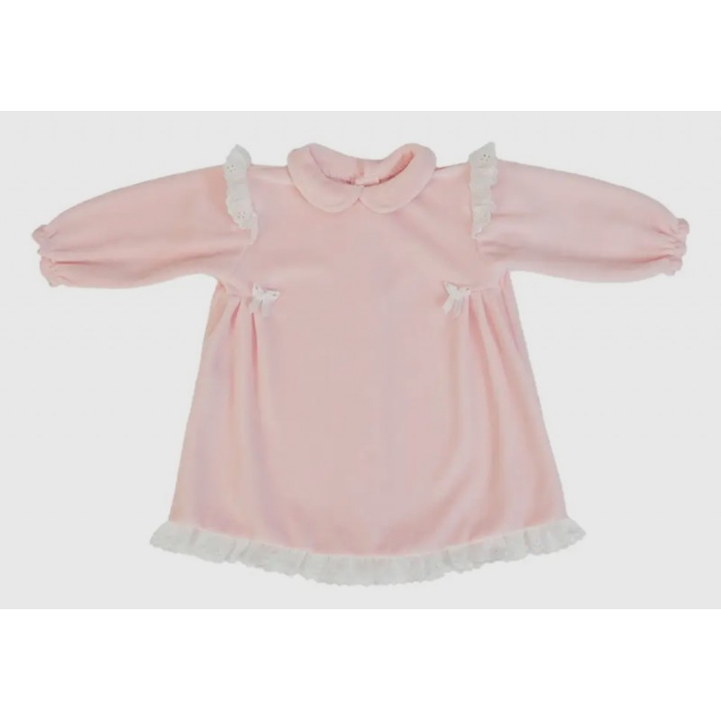 Dress pink velour