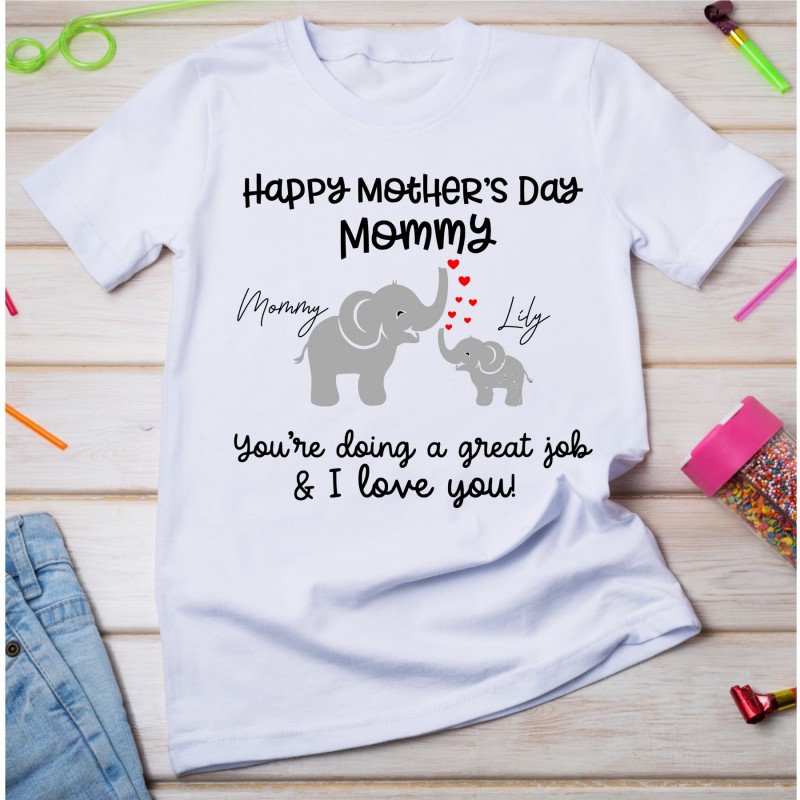 Personalised Mother's Day T-shirt...