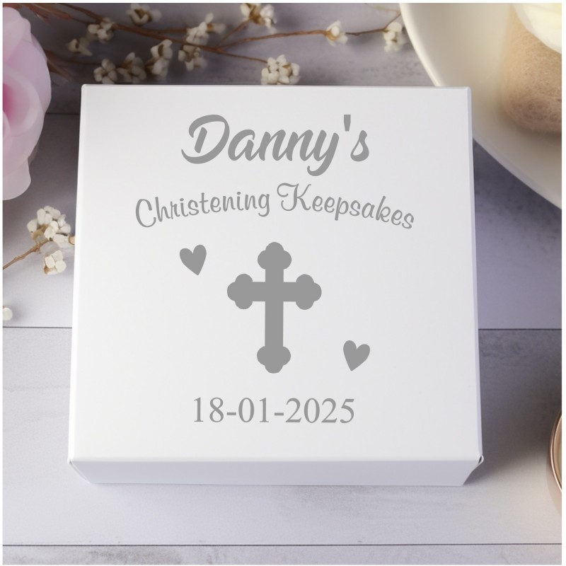 Personalised Christening Gift Box