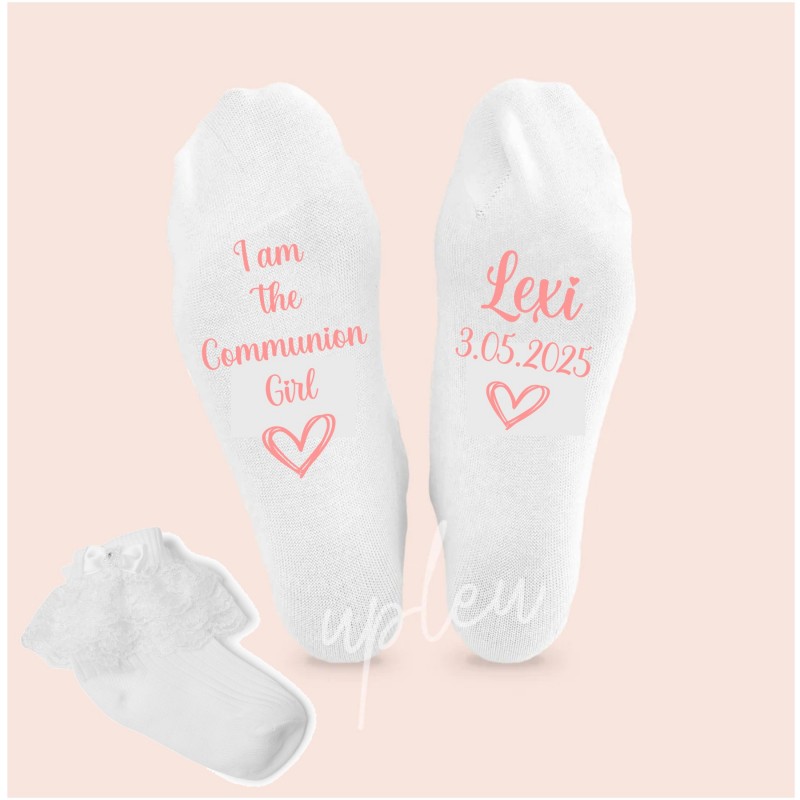 Personalised Communion Socks